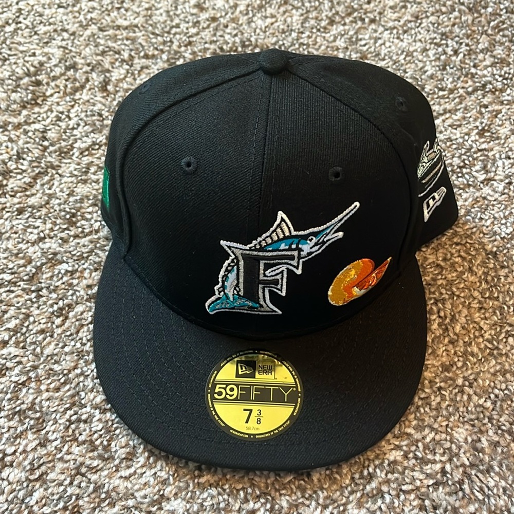 Florida Marlins Fitted Hat